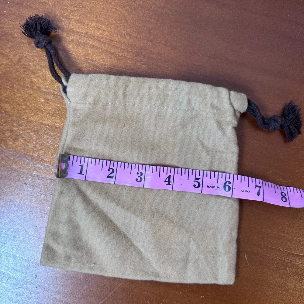 Louis Vuitton Tan Drawstring Pouch